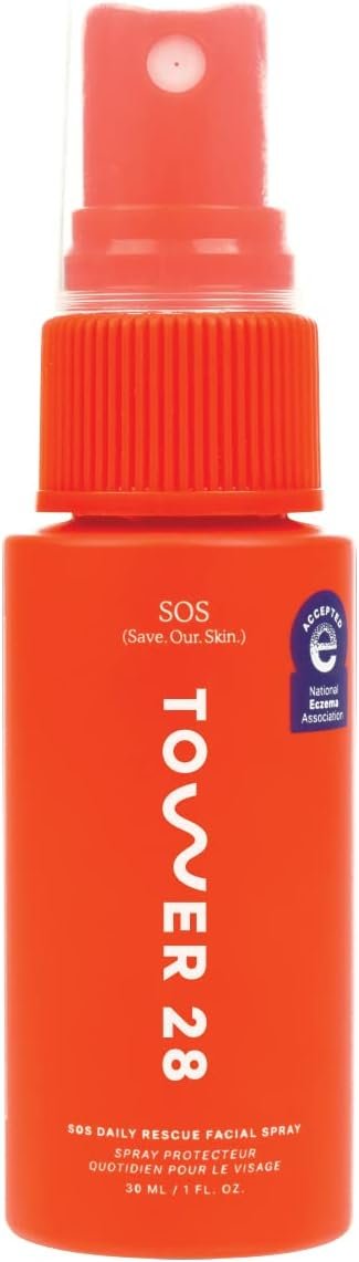 Tower 28 Beauty Mini SOS Daily Rescue Facial Spray 1 ounces
