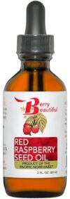 Berry Beautiful Red Raspberry Seed Oil (2 fl oz) - Pure & Cold-Pressed from US-Grown Seeds Health & Household