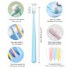 EasyHonor Baby Toothbrush & Toddler Toothbrush for Age 4-12 Years Old, Extra Soft Toothbrush with 10000 Soft Floss Bristle for Baby Gum Care. (6Pcs) - Image 2