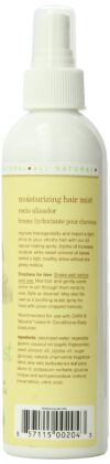 Moisturizing Hair Mist For Kids and Babies Textured, Curly Hair – Natural Hair Detangler Misting Spray Great On Sensitive Skin, Eczema-Friendly – 8 Ounces - Image 2