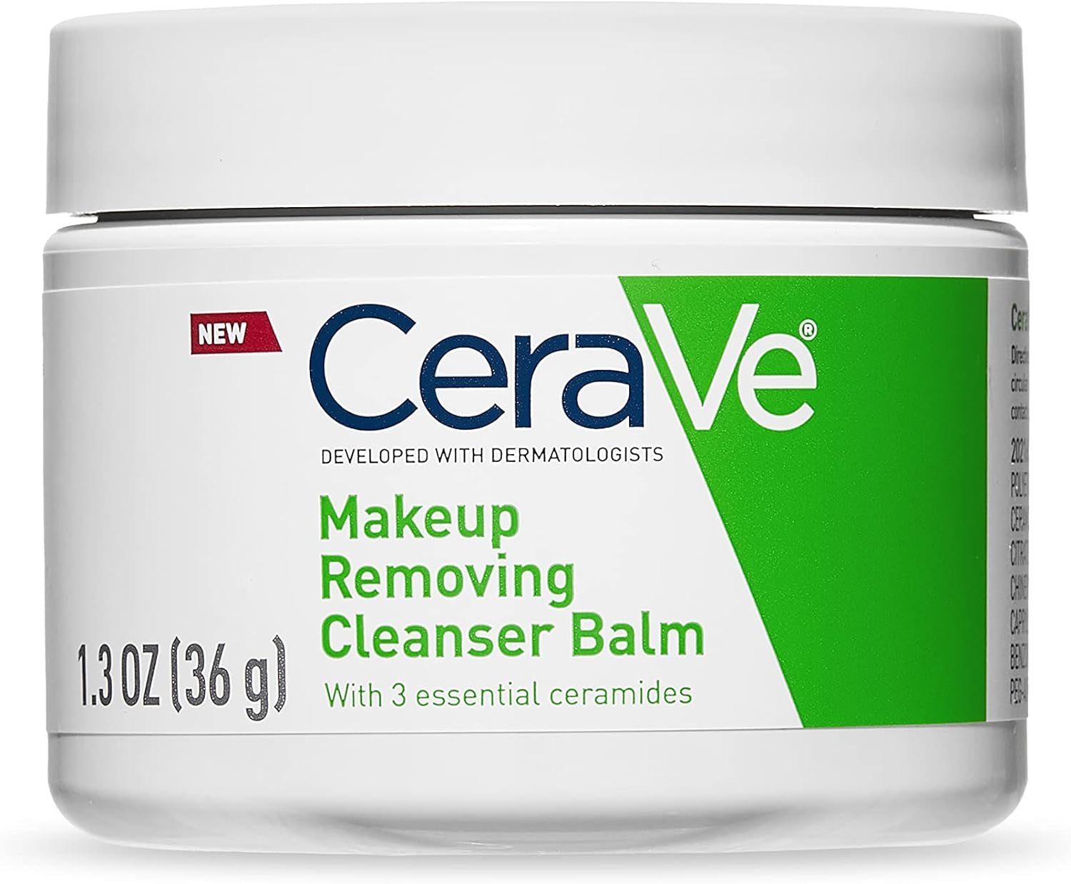 71iJfJSDcQL._AC_SL1500_.jpg CeraVe Cleansing Balm for Sensitive Skin | Hydrating Makeup Remover with Ceramides and Plant-based Jojoba Oil for Face | Non-Comedogenic Fragrance Free Non-Greasy |1.3 Ounces - Image 1