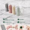 haakaa Baby First Toothbrush, Silicone Baby Finger Toothbrush Oral Care for Infants, Babies&Toddlers&Kids Tooth Care, Soft Food Grade Silicone, 0 Months+, 2 Pack, Cream - Image 4