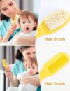 Baby Healthcare and Grooming Kit 15 in 1, Safe Baby Grooming Kit Newborn Girl Boy Essentials, Portable Baby Care Set Nursery Shower Gift for Infant Baby Registry Search (Yellow) - Image 2