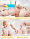 Baby Healthcare and Grooming Kit 15 in 1, Safe Baby Grooming Kit Newborn Girl Boy Essentials, Portable Baby Care Set Nursery Shower Gift for Infant Baby Registry Search (Yellow) - Image 5