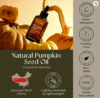 Gya Labs Organic Pumpkin Seed Oil For Hair - Pumpkin Seed Oil Cold Pressed For Topical Use - Unrefined Pumpkin Oil For Hair, Body, Face, Nourishing & Strengthening (100ml) - Image 6