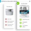 Face Moisturizer Retinol Cream - Day & Night Anti Aging Moisturizing Cream to Reduce Wrinkles - Neck & Décolleté Cream with Collagen & Hyaluronic Acid - Skin Care Facial Moisturizer for Women & Men - Image 5