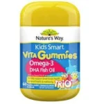 Nature's Way Kids Smart Vita Gummies Omega 3 DHA 60 Pastilles